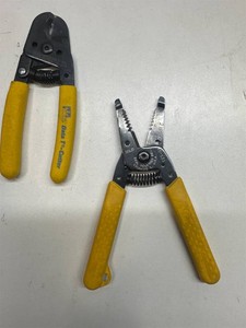 Misc. hand tools, wire strippers, etc.