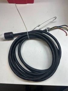 25 Ft 104 SOOW Industrial Power Cable   Twist Lock to Bare Wire   250V