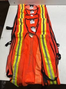 MCR Safety V201R High Visibility Reflective Safety Vests   6 Pack