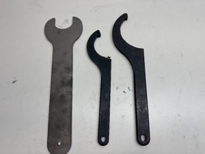 3-Piece Heavy Duty Hook  Spanner Wrench Set   Industrial