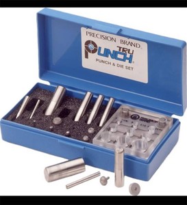 $250 Precision Brand TruPunch Self-Centering Punch & Die Set   40110