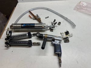 Mixed Pneumatic Tool & Cylinder Lot   Ashby Cross  Catalyst  Westward