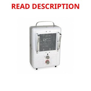 $167 Prtbl Elct JobGarage Heatr,16 L,120V