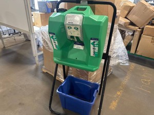 $400 Sperian  Safety Director Portable Emergency Eyewash Station w Stand
