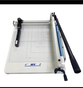 $266 HFS 17 Heavy Duty Guillotine Paper Cutter   A3   400 Sheet Capacity
