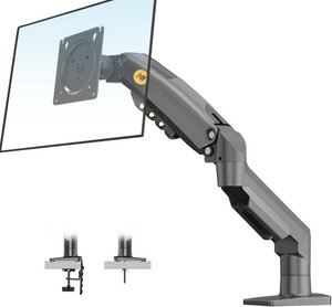 NB North Bayou Monitor Mount,Fits 17-30 or Bigger Computer Monitors(Within 19.8lbs), Adjustable Stand with Tilt Rotation Swivel Function, Desk Mount F90A