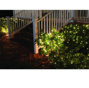 2 Pack Patriot Lighting  52 150-Light Solar Power LED String Light