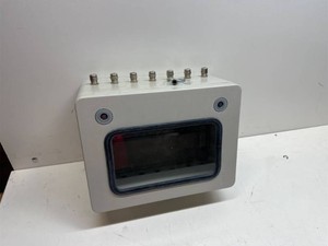Industrial Electrical Enclosure  Junction Box   Clear Viewing Window & 7 Cable Fittings