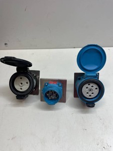 3 Industrial IEC 60309 Pin & Sleeve Receptacles   ABBIndustrial Power Outlets