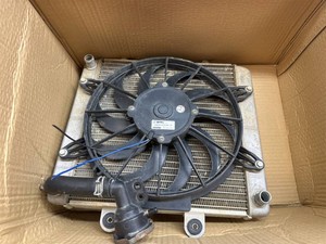 Aluminum Radiator & SPAL Electric Fan Assembly