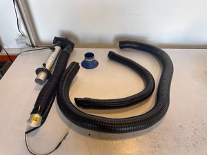 $400 MOVEX MBC 700-50ESD IndustrialLaboratory Fume Extraction Arm  Hoses & Hakko Hood
