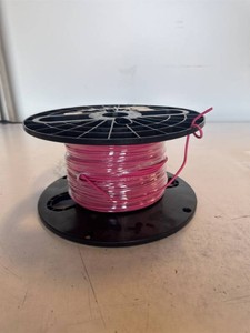 500 FT Pink Electrical Wire  Cable   Full Spool   Approx. 14 AWG