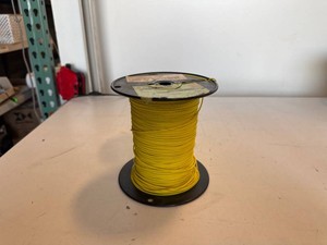 $1100 TXL 18 AWG Yellow Automotive Primary Wire   450M (1,476 ft) on Spool