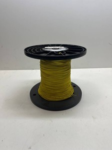$999 TXL 18 AWG Yellow Automotive Primary Wire   Almost Full Spool (1,500 ft)