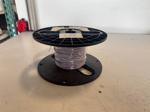 Full Spool   16 Gauge Wire, WhiteViolet Stripe   250 Ft