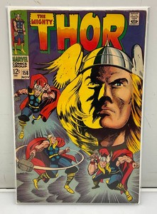1968 Marvel Comics #158 THOR 12 Cent Comic (Bagged And Boarded)