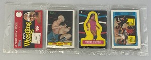 1985 Topps WWF Hulk Hogan On Pack Factory Sealed Wrestling Trading Cards
