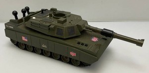 Vintage 2001 GI Joe Motorized US Army Tank (Missing Battery Cover