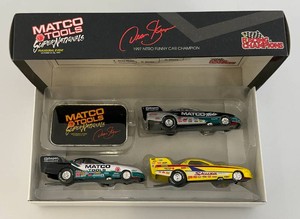 1997 Racing Champions MATCO TOOLS Dean Skuza Super Nationals Nitro 3 Car Set (NIB)