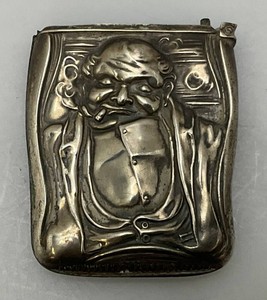 Antique Sterling Silver Match Case Missing Lid 18.06 Grams