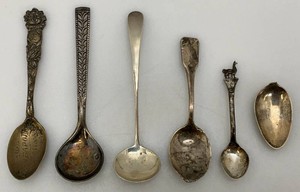Misc. Sterling Silver  Spoons Most Marked 92 Grams