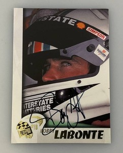 Bobby Labonte Autographed NASCAR Trading Card