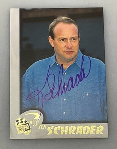 Ken Schrader Autographed NASCAR Trading Card