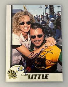 Chad Little Autographed NASCAR Trading Card