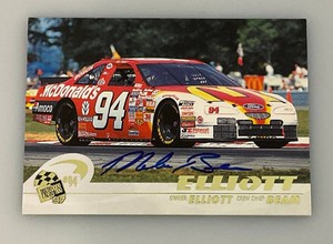 Mike Beam Autographed NASCAR Trading Card