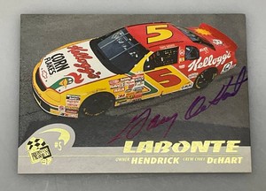 Gary Dehart Autographed NASCAR Trading Card