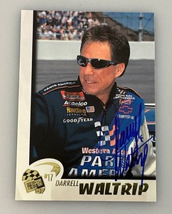 Darrell Waltrip Autographed NASCAR Trading Card