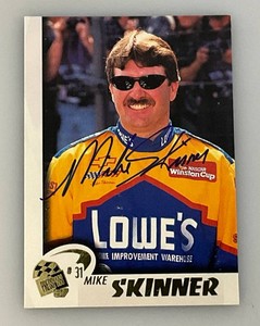 Mike Skinner Autographed NASCAR Trading Card