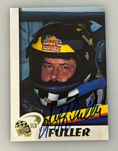 Jeff Fuller Autographed NASCAR Trading Card