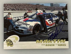 Steve Hmiel Autographed NASCAR Trading Card