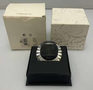 Highly Collectible SWAROVSKI Walt Disney World 25Th Anniversary Crystal Paperweight (New Old Stock)