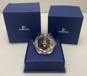Highly Collectible SWAROVSKI Walt Disney World 30Th Anniversary Crystal Paperweight (New Old Stock)