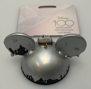 NEW Old Stock Highly Collectible Disney Mickey Mouse Ear Hat Drip Ornament 100 Years Of Wonder