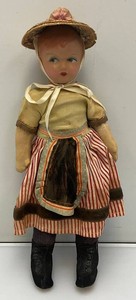 Very Rare Antique Betty Ross Doll 12