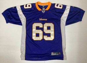 Vikings #69 Jared Allen Onfield Reebok Football Jersey Size 50