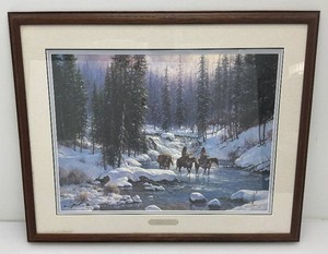 Framed Behind Glass Martin Grelle  Another Time Print 26 x 32