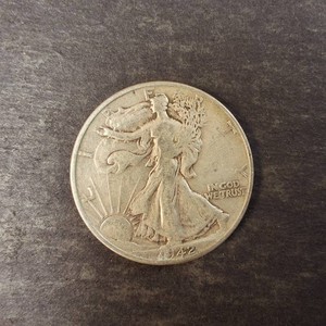 1942 90% Silver Walking Liberty Half Dollar