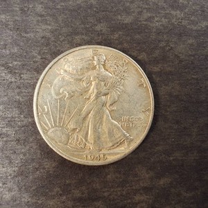 Nice condition 1945 Walking Liberty 90% Silver Coin