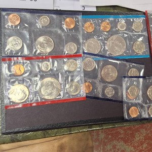 Six Pack Collection of US MINT coin proofs  1972-1991