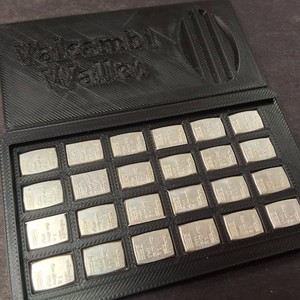Full Valcambi Wallet with (24) One Gram .999 Silver Bars