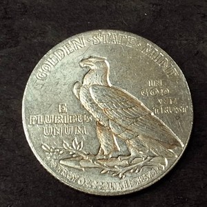 110 Troy Oz. Silver Round .999 Fine  Chief and Eagle reverse