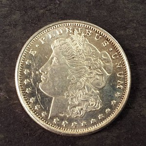 Morgan Like 14 oz fine silver round .999