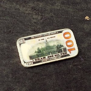 Colorized $100 gram fine silver
