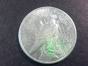 1922 US Peace Silver Dollar - Beautiful Vintage 90% Silver Coin - Great Details