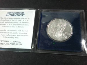 2018 (BU) American Silver Eagle One Dollar .999 Fine Silver Beautiful Coin