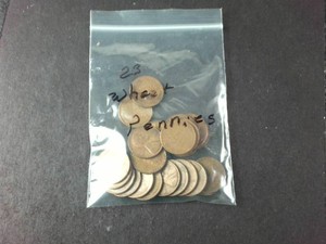 Another Full ROLL 50 Count Lincoln Wheat Penny Lot - Circulated Vintage Lincoln Cents